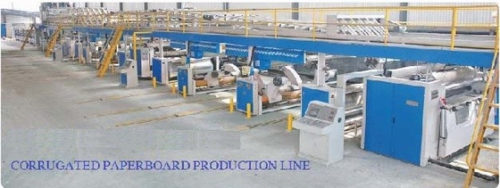 Ligne ondulée de production de matériel de presse de carton de couche à grande vitesse pré